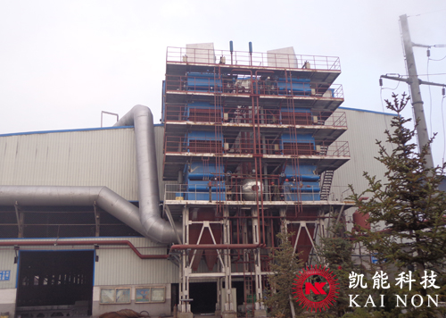 模块化矿热炉余热锅炉项目现场